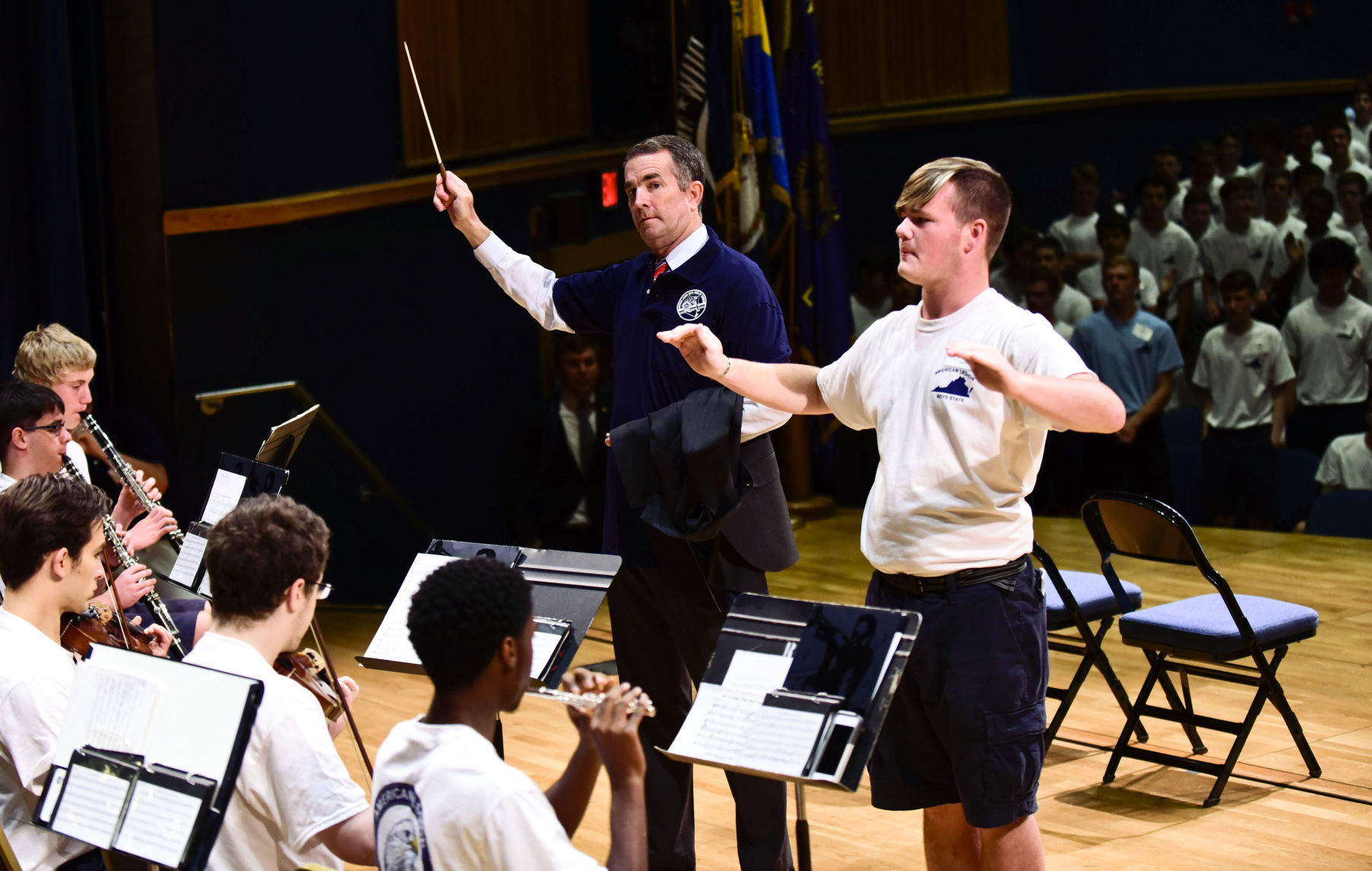 Gov. Ralph Northam addresses Virginia Boys State